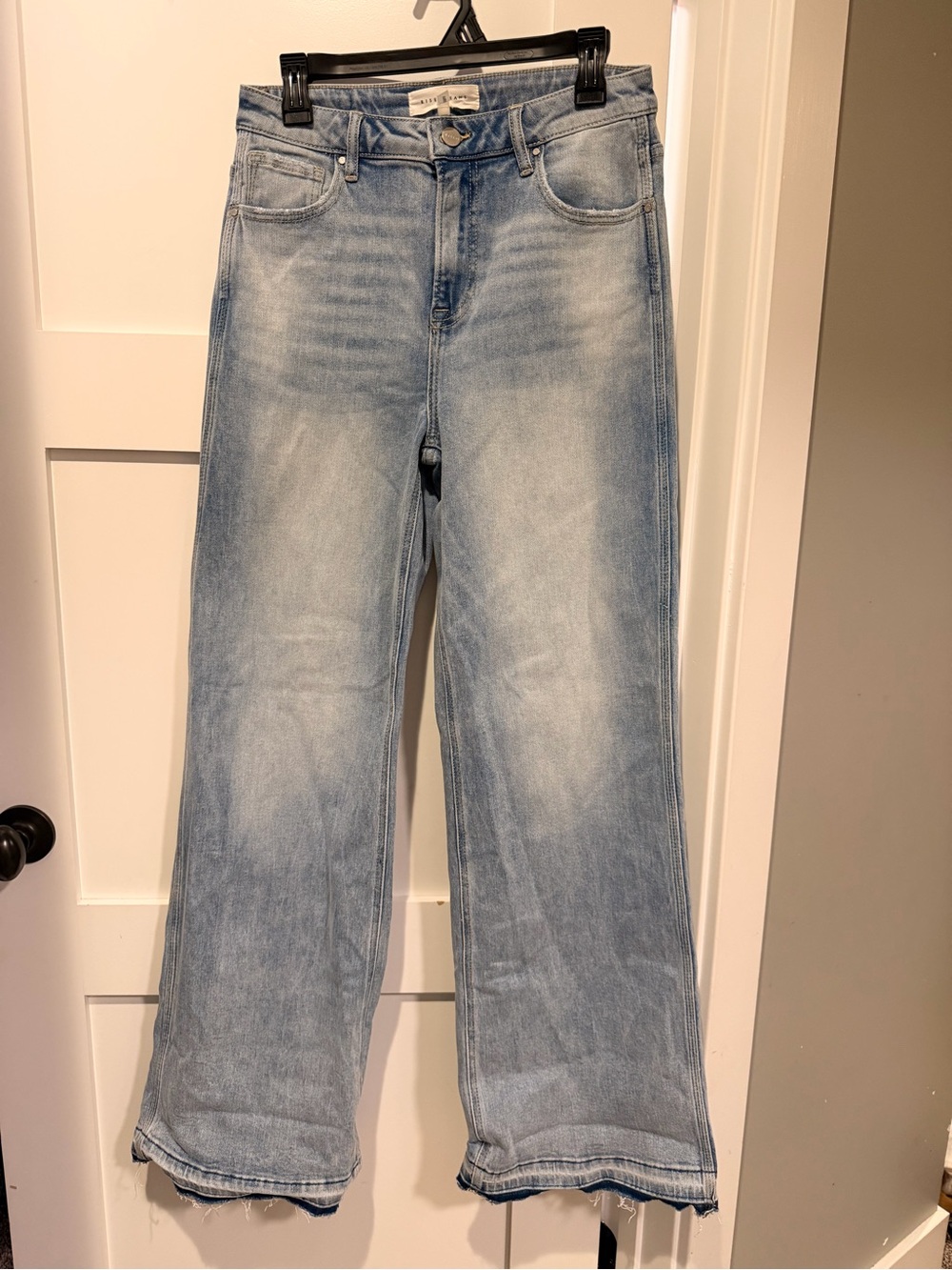 RISEN Light Wash Wide Leg Jeans